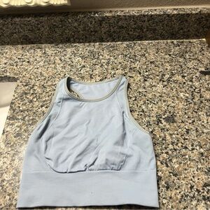 lululemon athletica Light Blue Tank Top